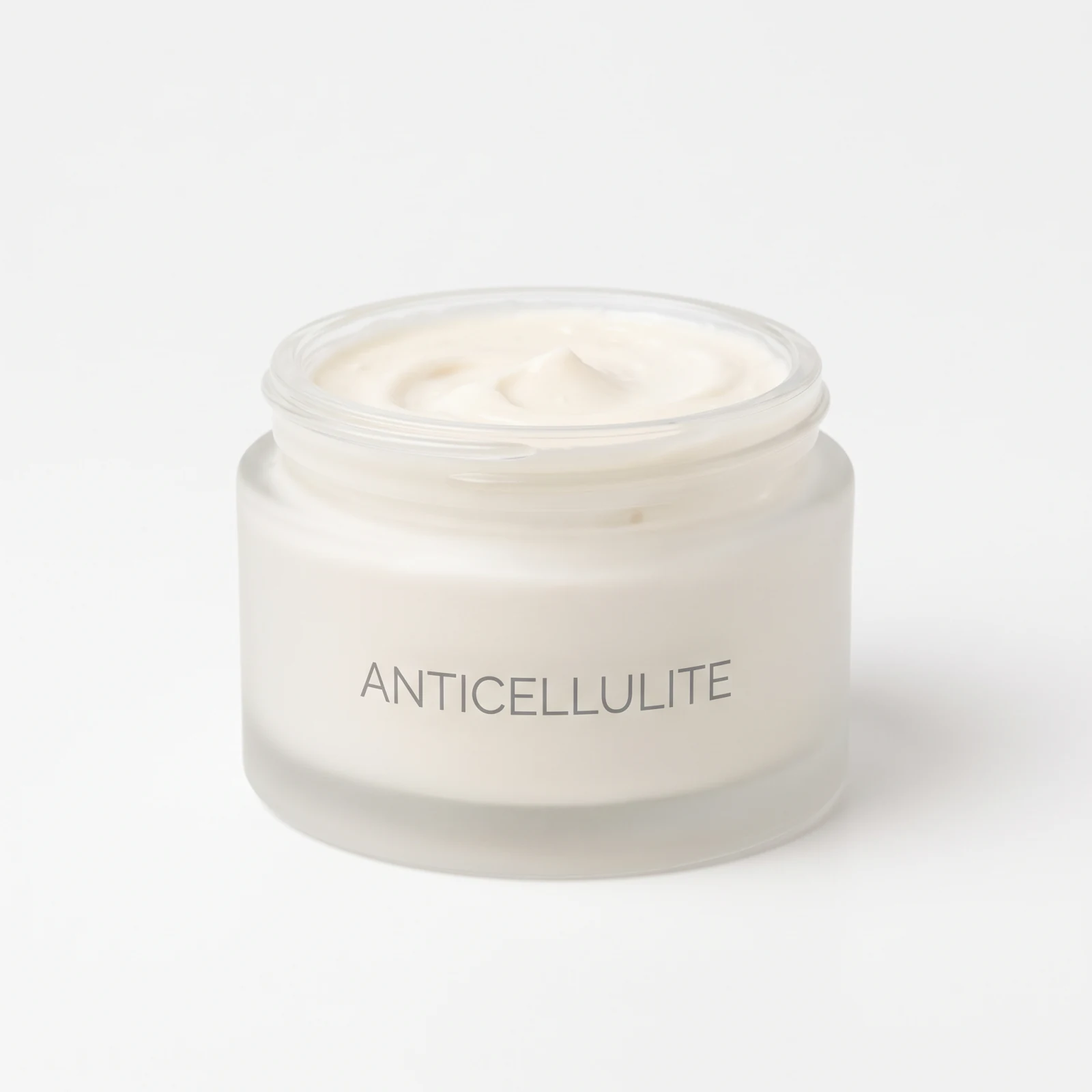 Barattolo di crema anticellulite